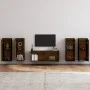 TV-Ständer 5 Stück massivem Kiefernholz honigbraun von vidaXL, TV-Möbel - Ref: Foro24-3100217, Preis: 214,63 €, Rabatt: %