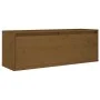 TV-Ständer 5 Stück massivem Kiefernholz honigbraun von vidaXL, TV-Möbel - Ref: Foro24-3100217, Preis: 214,63 €, Rabatt: %