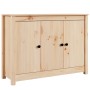 Solid pine wood sideboard 110x35x74 cm by vidaXL, Sideboards - Ref: Foro24-814559, Price: 118,08 €, Discount: %