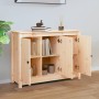 Solid pine wood sideboard 110x35x74 cm by vidaXL, Sideboards - Ref: Foro24-814559, Price: 118,08 €, Discount: %