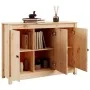Sideboard aus massivem Kiefernholz, 110 x 35 x 74 cm von vidaXL, Sideboards - Ref: Foro24-814559, Preis: 125,89 €, Rabatt: %