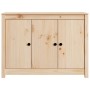 Solid pine wood sideboard 110x35x74 cm by vidaXL, Sideboards - Ref: Foro24-814559, Price: 118,08 €, Discount: %