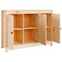 Solid pine wood sideboard 110x35x74 cm by vidaXL, Sideboards - Ref: Foro24-814559, Price: 118,08 €, Discount: %