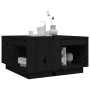 Solid black pine wood coffee table 60x61x32.5 cm by vidaXL, Coffee table - Ref: Foro24-814533, Price: 83,49 €, Discount: %
