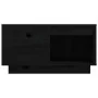 Couchtisch aus massivem schwarzem Kiefernholz, 60 x 61 x 32,5 cm von vidaXL, Couchtisch - Ref: Foro24-814533, Preis: 82,46 €,...