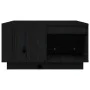 Mesa de centro de madera maciza de pino negro 60x61x32,5 cm de vidaXL, Mesas de centro - Ref: Foro24-814533, Precio: 82,45 €,...