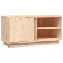 TV-Schrank aus massivem Kiefernholz, 80 x 35 x 40,5 cm von vidaXL, TV-Möbel - Ref: Foro24-814464, Preis: 58,48 €, Rabatt: %