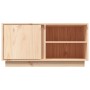 TV-Schrank aus massivem Kiefernholz, 80 x 35 x 40,5 cm von vidaXL, TV-Möbel - Ref: Foro24-814464, Preis: 59,31 €, Rabatt: %