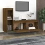 Muebles para TV 2 piezas madera maciza de pino marrón miel de vidaXL, Muebles TV - Ref: Foro24-3100117, Precio: 106,24 €, Des...