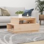 Solid pine wood coffee table 80x55x40.5 cm by vidaXL, Coffee table - Ref: Foro24-814514, Price: 60,09 €, Discount: %