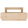 Solid pine wood coffee table 80x55x40.5 cm by vidaXL, Coffee table - Ref: Foro24-814514, Price: 60,09 €, Discount: %