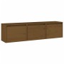 TV-Möbel 3-teilig aus massivem honigbraunem Kiefernholz von vidaXL, TV-Möbel - Ref: Foro24-3100127, Preis: 92,52 €, Rabatt: %