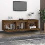 TV-Möbel 3-teilig aus massivem honigbraunem Kiefernholz von vidaXL, TV-Möbel - Ref: Foro24-3100127, Preis: 92,52 €, Rabatt: %