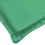 Cojín para tumbona verde (75+105)x50x4 cm