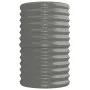 Gray powder coated steel flower bed planter 224x40x68 cm by vidaXL, Pots and planters - Ref: Foro24-318899, Price: 72,07 €, D...