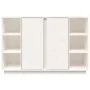 Solid white pine wood sideboard 120x35x80 cm by vidaXL, Sideboards - Ref: Foro24-814500, Price: 170,20 €, Discount: %