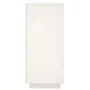 Solid white pine wood sideboard 120x35x80 cm by vidaXL, Sideboards - Ref: Foro24-814500, Price: 170,20 €, Discount: %