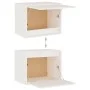 TV-Möbel 4-teilig aus massivem weißem Kiefernholz von vidaXL, TV-Möbel - Ref: Foro24-3100250, Preis: 183,01 €, Rabatt: %