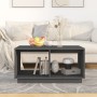 Mesa de centro madera maciza de pino gris 80x50x40 cm de vidaXL, Mesas de centro - Ref: Foro24-814436, Precio: 54,68 €