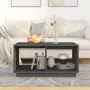 Solid gray pine wood coffee table 80x50x40 cm by vidaXL, Coffee table - Ref: Foro24-814436, Price: 54,68 €, Discount: %