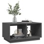 Mesa de centro madera maciza de pino gris 80x50x40 cm de vidaXL, Mesas de centro - Ref: Foro24-814436, Precio: 54,68 €