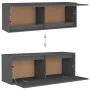 Muebles para TV 5 piezas madera maciza de pino gris de vidaXL, Muebles TV - Ref: Foro24-3100211, Precio: 256,59 €, Descuento: %