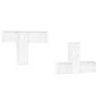 TV-Ständer 6-tlg. aus massivem Kiefernholz weiß von vidaXL, TV-Möbel - Ref: Foro24-3100255, Preis: 262,91 €, Rabatt: %