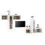 TV-Ständer 6-tlg. aus massivem Kiefernholz weiß von vidaXL, TV-Möbel - Ref: Foro24-3100255, Preis: 262,91 €, Rabatt: %