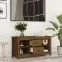 TV cabinet solid honey brown pine wood 103x36.5x52 cm by vidaXL, TV Furniture - Ref: Foro24-814572, Price: 83,89 €, Discount: %