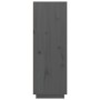 Aparador alto de madera maciza de pino gris 60x40x116,5 cm by vidaXL, Sideboards - Ref: Foro24-814536, Price: 160,69 €, Disco...