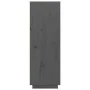 Aparador alto de madera maciza de pino gris 60x40x116,5 cm de vidaXL, Aparadores - Ref: Foro24-814536, Precio: 158,75 €, Desc...