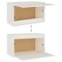 TV-Möbel 6-teilig aus massivem weißem Kiefernholz von vidaXL, TV-Möbel - Ref: Foro24-3100240, Preis: 220,91 €, Rabatt: %