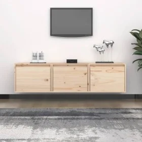 Muebles para TV 3 piezas madera maciza de pino de vidaXL, Muebles TV - Ref: Foro24-3100124, Precio: 108,20 €, Descuento: %