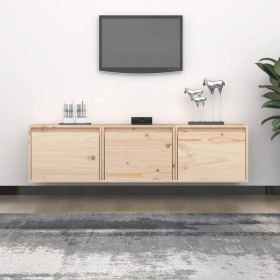 TV furniture set, 3 pieces made of solid pine wood by vidaXL, TV Furniture - Ref: Foro24-3100124, Price: 109,78 €, Discount: %