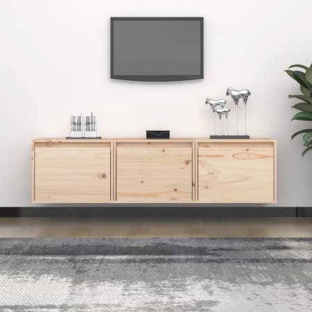 TV-Möbel 3 Stück aus massivem Kiefernholz von vidaXL, TV-Möbel - Ref: Foro24-3100124, Preis: 109,78 €, Rabatt: %