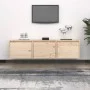 Muebles para TV 3 piezas madera maciza de pino de vidaXL, Muebles TV - Ref: Foro24-3100124, Precio: 108,33 €, Descuento: %