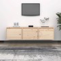 TV-Möbel 3 Stück aus massivem Kiefernholz von vidaXL, TV-Möbel - Ref: Foro24-3100124, Preis: 109,78 €, Rabatt: %