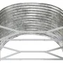 Jardinera arriate acero recubrimiento polvo plata 249x100x68 cm de vidaXL, Maceteros y jardineras - Ref: Foro24-319067, Preci...