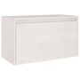 Muebles para TV 3 piezas madera maciza de pino blanco de vidaXL, Muebles TV - Ref: Foro24-3100120, Precio: 152,19 €, Descuent...