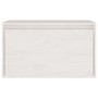 TV-Möbel 3-teilig aus massivem weißem Kiefernholz von vidaXL, TV-Möbel - Ref: Foro24-3100120, Preis: 154,28 €, Rabatt: %