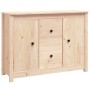 Sideboard aus massivem Kiefernholz, 100 x 35 x 74 cm von vidaXL, Sideboards - Ref: Foro24-814564, Preis: 133,77 €, Rabatt: %