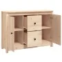 Sideboard aus massivem Kiefernholz, 100 x 35 x 74 cm von vidaXL, Sideboards - Ref: Foro24-814564, Preis: 128,30 €, Rabatt: %
