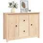 Aparador de madera maciza de pino 100x35x74 cm de vidaXL, Aparadores - Ref: Foro24-814564, Precio: 133,77 €, Descuento: %