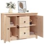 Sideboard aus massivem Kiefernholz, 100 x 35 x 74 cm von vidaXL, Sideboards - Ref: Foro24-814564, Preis: 133,77 €, Rabatt: %