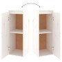 TV-Möbel 6-teilig aus massivem weißem Kiefernholz von vidaXL, TV-Möbel - Ref: Foro24-3100200, Preis: 318,54 €, Rabatt: %