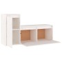 TV-Möbel 2-teilig aus massivem weißem Kiefernholz von vidaXL, TV-Möbel - Ref: Foro24-3100110, Preis: 109,67 €, Rabatt: %