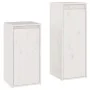 TV-Möbel 2-teilig aus massivem weißem Kiefernholz von vidaXL, TV-Möbel - Ref: Foro24-3100155, Preis: 94,03 €, Rabatt: %