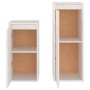 Muebles para TV 2 piezas madera maciza de pino blanco de vidaXL, Muebles TV - Ref: Foro24-3100155, Precio: 95,34 €, Descuento: %