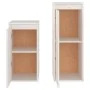 TV furniture 2 pieces solid white pine wood by vidaXL, TV Furniture - Ref: Foro24-3100155, Price: 94,03 €, Discount: %