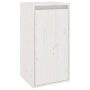 TV-Möbel 2-teilig aus massivem weißem Kiefernholz von vidaXL, TV-Möbel - Ref: Foro24-3100155, Preis: 95,51 €, Rabatt: %
